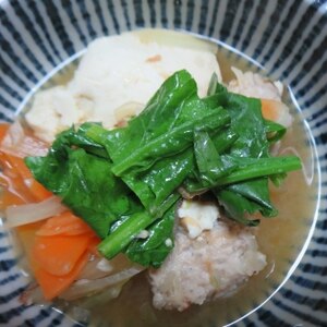 冬のメイン料理☺️❄️たらの生姜味噌鍋